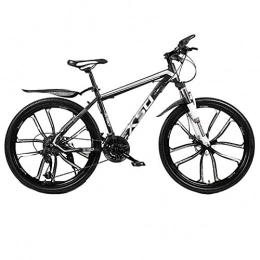 WJJ Mountainbike Mountainbike Mountainbike-Rennwagen Straßenfahrräder Adult Teen MTB Fahrrad Stadt Stoßdämpfer Bikes Mountain Bike Einstellbare Geschwindigkeit for Männer und Frauen Doppelscheibenbremse Mountainbikes