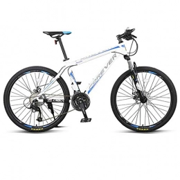 FXD Mountainbike Mountainbike Mountainbike Vorderradgabel Stoßdämpfer Fahrrad 27-Gang-Aluminiumrahmen 26-Zoll-Räder Zweischeibenbremssystem Unisex-Mountainbike