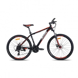 MQJ Mountainbike MQJ Unisex Erwachsene Dual Suspension 24 Geschwindigkeit Mountainbike Aluminiumlegierung Rahmen 26 Zoll Rad / Schwarz Rot