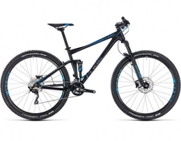 Cube Mountainbike MTB CUBE Stereo 120 black' N' Blue 27.5 2018 – 20 "