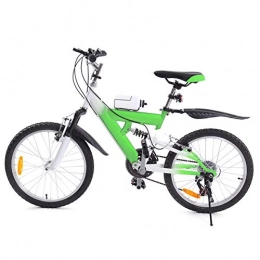 MuGuang Kinder Mountainbike 20 Zoll 6 Vitesses Ven Mountainbike MuGuang Kinder Mountainbike 20 Zoll 21 Vitesses Venez Avec Bouilloire 500cc Pour Les Enfants de 7 à 12 Ans (Grün)