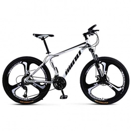 MUYU Mountainbike MUYU 21 Geschwindigkeit (24 Geschwindigkeit, 27 Geschwindigkeit, 30 Geschwindigkeit) Mountainbike 26 Zoll Doppelscheibenbremsen vorn und hinten, White, 27speed