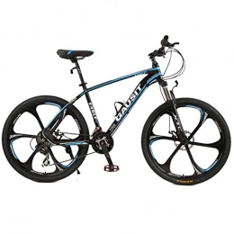 MUYU Mountainbike MUYU 24-Gang (27-Gang, 30-Gang) Und 26-Zoll-Räder Mit Scheibenbremsen Rahmen Aus Aluminiumlegierung Unisex Fahrrad 26 Zoll Mountainbike, Blue, 30speed