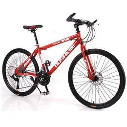 MUYU Mountainbike MUYU Mountainbike 21-Gänge (24-Gänge, 27-Gänge, 30-Gänge) Outdoor Sports Cycling Bicycle Dual Disc Brake, Red, 27speed