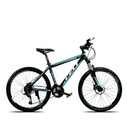 MXBIN Mountainbike MXBIN 26 Zoll Fahrrad Mountainbike 27 Geschwindigkeit Ölscheibenbremse Aluminium Rahmen Werkzeuge zur Reparatur von Ersatzteilen (Color : White+Blue)