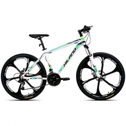 N\C Mountainbike NC HILAND 26'' Mountainbike 21 / 27 Geschwindigkeit Aluminium Fahrrad Bike Doppel Disc Bremse MTB Suspension Gabel Fahrrad Mit Shimano TZ50