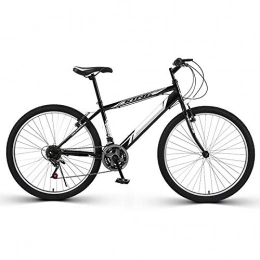 ndegdgswg Mountainbike ndegdgswg 24 / 26 Zoll Mountainbike, variable Geschwindigkeit, Licht, Fahrrad, doppelte Stoßdämpfung, Offroad-Rennen, 24 Zoll, 21 Gang