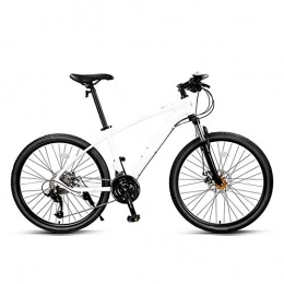 ndegdgswg Mountainbike ndegdgswg 26 Zoll 27 Gang Mountainbike, Offroad DoppelstoßdäMpfer Aus Aluminiumlegierung Mit Leichter Geschwindigkeit Leichter Sportwagen 26inches WhiteStandardEdition