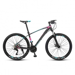 ndegdgswg Mountainbike ndegdgswg 27 Gang 27, 5 Zoll Mountainbike, öLscheibenbremse Aluminiumlegierung Leichtes StoßdäMpfendes Fahrrad Mit Variabler Geschwindigkeit 27.5inches 27speedcabledishcolorfulblue