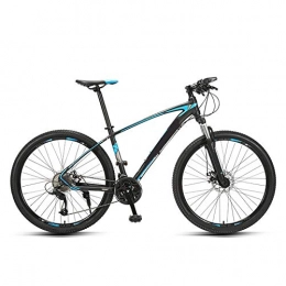 ndegdgswg Mountainbike ndegdgswg 27 Gang 27, 5 Zoll Mountainbike, öLscheibenbremse Aluminiumlegierung Leichtes StoßdäMpfendes Fahrrad Mit Variabler Geschwindigkeit 27.5inches 27speedlinediscblackblue