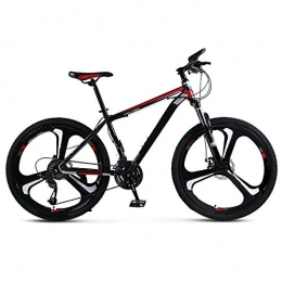 ndegdgswg Mountainbike ndegdgswg Mountainbike-Fahrrad, 26 Zoll Scheibenbremse, Doppelscheibenbremse, Studenten-Fahrrad, 66 Zoll, 24 Gänge, Oneround3 Messer (schwarz).