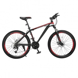 ndegdgswg Mountainbike ndegdgswg Mountainbikes, LichträDer Mit Variabler Geschwindigkeit Student Doppelschock Offroad Rennen 26inches24speed Spokewheelblackred