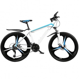 ndegdgswg Mountainbike ndegdgswg Off-Road-Mountainbikes, 24 Zoll, variable Geschwindigkeit, leichte Rennräder, Jugendliche, Studenten, Sportwagen, 24 Zoll, 21 Gänge, weißblau