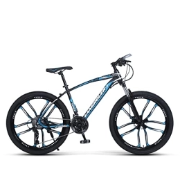 PBTRM Mountainbike PBTRM 24 / 26 Zoll Mountainbike Für ​Erwachsene, 21 / 24 / 27-Gang Vollgefederte Bikes, Doppelscheibenbremse, Doppelten Stoßdämpfung Kohlefaser Rahmen Geeignet Für Herren Damenräder, 24" a, 24 Speed