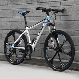 PBTRM Mountainbike PBTRM 26 Zoll Mountainbike Fully, 21-30 Gang Schaltung MTB Fahrrad Für Erwachsene Jugend Herren Mädchen, Vollgefedertes Rennrad, Doppel Scheibenbremsen, C, 27 Speed