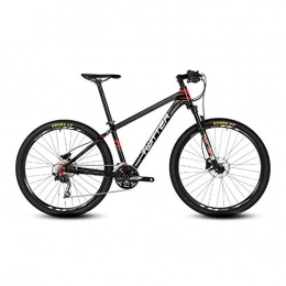 PXQ Mountainbike PXQ 27, 5 Zoll Mountainbike 30 Geschwindigkeiten Doppelter Stoßdämpfer Offroad-Fahrräder mit Federgabel und Scheibenbremse, Aluminiumlegierung für Erwachsene und Herren, Red, 15.5"