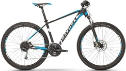 R Raymon Mountainbike R Raymon Sevenray 4.0 27.5R Mountain Bike 2018 (48, Schwarz Matt / Cyan weiß)