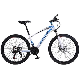 SANJIANG Mountainbike SANJIANG Mountainbike 26-Zoll-Räder MTB-Fahrrad Aus Kohlenstoffstahl Mit Doppelscheibenbremse Adult Bike Für Herren, Blue