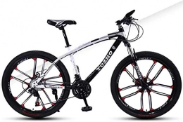 Schmutziger Korb Mountainbike Schmutziger Korb Mountainbike Fahrrad, Mountainbike, Fahrrad Variable Speed Stodmpfung High Carbon Stahlrahmen hohe Hrte Off-Road Dual Disc Brakes (Color : Black)