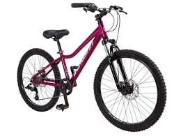 Schwinn Mountainbike Schwinn Unisex-Adult Fleet Mountain Bike, magentarot, 24-Zoll-Reifen