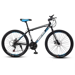 SHANJ Mountainbike SHANJ Herren und Damen-Mountainbikes, Erwachsene Offroad MTB Fahrrad, 24 / 26 Zoll, 21-30 Geschwindigkeiten, 3-Speichen-Räder, Federgabel, Scheibenbremsen Brake