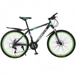 SHANJ Mountainbike SHANJ im Freien Mountainbikes für Erwachsene, MTB Fahrrad für Herren, Damen Cruiser Fahrrad, 21-30 Geschwindigkeiten, 26 / 24 Zoll, Federgabeln, Doppelscheibenbremsen, MTB-Fahrrad