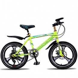 SIER Mountainbike SIER Mountainbike kinderfahrrad 18 / 20 Zoll Mountainbike scheibenbremse dämpfung Single Speed kinderfahrrad 5 Farbe optional, Green, 20"