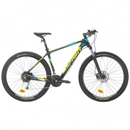 Sprint Mountainbike SPRINT Ultimate 29 Zoll Fahrrad Mountainbike Herren-Fahrrad Jungen Shimano Deore 27 Gang (Grn Schwarz, 380 mm)