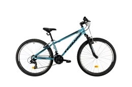 T&Y Trade Mountainbike T&Y Trade 26 Zoll Kinderfahrrad Kinder Jungen Damen Mädchen Herrenrad Herren Jugend MTB Mountainbike Jugendfahrrad Hardtail Bike Rad Gabelfederung Federgabel 18 Shimano Gang DEVRON TERRANA BLAU