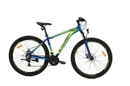 T&Y Trade Mountainbike T&Y Trade 27, 5 Zoll Alu Aluminium Herrenrad MTB Hardtail Fahrrad Mountainbike 21 Gang Shimano Bike Rad Gabelfederung Federgabel Scheibenbremse Disk Beleuchtung STVO 4.1 Camp XC BLAU R:20