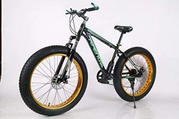 TANERDD Mountainbike TANERDD 7 Mountainbike mit Variabler Geschwindigkeit Reifen verbreitern Aluminiumlegierung Offroad Strand Schnee Geeignet als Geburtstagsgeschenk, Grn