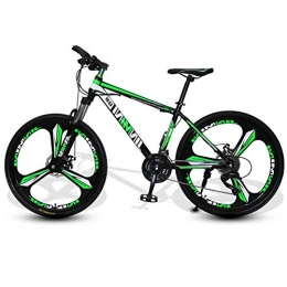 TANERDD Mountainbike TANERDD Mountainbikes 21 Geschwindigkeit 3 sprach Fahrradverstellbarer Sitz Mountainbike Doppelscheibenbremse Rahmen aus kohlenstoffhaltigem Stahl, Grn, 24in