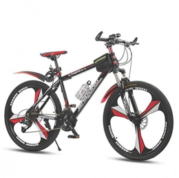 Tbagem-Yjr Fahrräder Tbagem-Yjr Adult Dämpfung Mountainbike, 26-Zoll-Räder Dual Disc Brake Variable Speed ​​Rennrad (Color : Red, Size : 24 Speed)