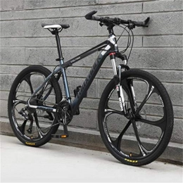 Tbagem-Yjr Fahrräder Tbagem-Yjr Berg Fahrrad for Erwachsene, Off-Road Herren MTB 26 Zoll Dual-Fahrwerk Fahrrad (Color : Black ash, Size : 21 Speed)