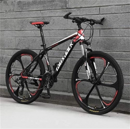 Tbagem-Yjr Fahrräder Tbagem-Yjr Berg Fahrrad for Erwachsene, Off-Road Herren MTB 26 Zoll Dual-Fahrwerk Fahrrad (Color : Black red, Size : 27 Speed)