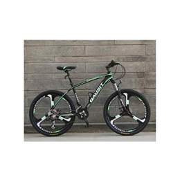 Tbagem-Yjr Fahrräder Tbagem-Yjr Doppelaufhebung Hart Mountain Bikes, Aluminiumlegierung Freestyle Stadt Straßenfahrrad (Color : Green, Size : 27 Speed)