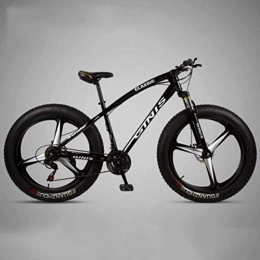 Tbagem-Yjr Fahrräder Tbagem-Yjr Mountain Bike 26 Zoll Stahlrahmen - Doppelscheibenbremse-Gebirgsfahrrad Sport Und Freizeit for Erwachsene (Color : Black, Size : 21 Speed)
