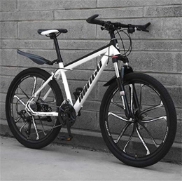 Tbagem-Yjr Mountainbike Tbagem-Yjr Mountainbike for Erwachsene Stadt Straßenfahrrad - Pendler Stadt Hardtail Bike Unisex (Color : White, Size : 27 Speed)