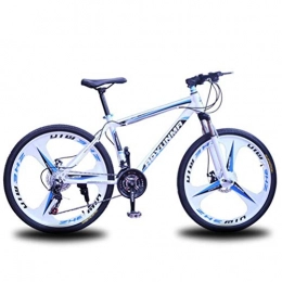 Tbagem-Yjr Mountainbike Tbagem-Yjr Mountainbikes, Variable Geschwindigkeit City Road Fahrrad Sport Freizeit Unisex Erwachsener (Color : Blue and White, Size : 27 Speed)