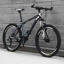 Tbagem-Yjr Fahrräder Tbagem-Yjr Off-Road Mit Variabler Geschwindigkeit Fahrrad, 26 Zoll Sport Und Freizeit Mountainbike for Erwachsene (Color : Black ash, Size : 30 Speed)