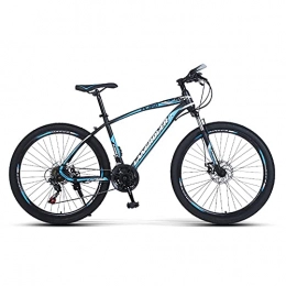 TBNB Mountainbike TBNB 24-Zoll-Mountainbike für Jugendliche / Erwachsene, Leichte Mountainbikes für Herren und Damen, Scheibenbremsen und Federgabeln, 21-30 Gänge (Blau 24inch / 27Speed)