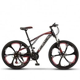 Ti-Fa Mountainbike Ti-Fa Fahrrad, Draussen Offroad Stoßdämpfer Junge / Mädchen 24''26'' Mountainbike Hoch Kohlenstoffstahl 21 / 24 / 27 / 30 Fahrrad Mit Variabler Geschwindigkeit, 24 inch, 30 Speed