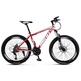 TOPYL Mountainbike TOPYL Erwachsene MTB, Leicht Dual-scheiben-Bremse Mountainbike, Hoch-kohlenstoffstahl Fahrrad Mit Front-aufhängung Rot 26", 21-Gang