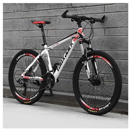 TYXTYX Mountainbike TYXTYX Outdoor-Sport Vorderradaufhängung Mountainbike 30-Gang-Fahrrad 26"Herrenräder Ölbremsen MTB, Weiß