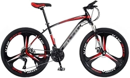 UYHF Mountainbike UYHF 26-Zoll-Mountainbike Für Erwachsene, Rennräder 21 / 24 / 27 / 30 Geschwindigkeit Schülerfahrrad Kohlenstoffstahlrahmen Doppeltes Stoßdämpfendes Fahrrad E-21 Speed