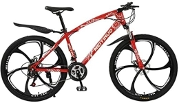 UYHF Mountainbike UYHF Mountainbike Jungen Herren Fahrrad 26 Zoll Mountainbike 21 / 24 / 27 Gang Gangschaltung Mit Doppelfederung Und Scheibenbremsen red-21 Speed