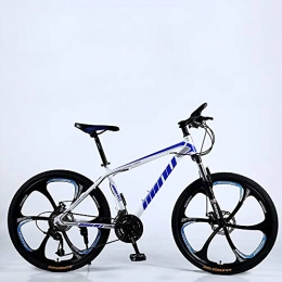 VANYA Mountainbike VANYA Mountainbike 26 Zoll Fahrrad mit Variabler Geschwindigkeit 21 / 24 / 27 Speed ​​One Wheel Shock Absorption Off-Road-Zyklus, Blau, 27speed