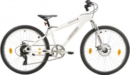 Leader Mountainbike Voyager 26 Zoll 35 cm Herren 8G Scheibenbremse Mattweiß