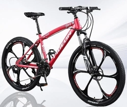 WaTsky Mountainbike WaTsky Fahrrad Männliches Cross-Country-Mountainbike Mit Variabler Geschwindigkeit, Studenten-Outdoor-Sport, Rennrad, Erwachsenenfahrrad, C pink, 26'' 27speed