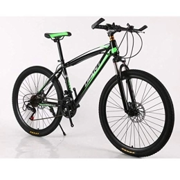 WDLY Mountainbike WDLY Fahrrad-Variable Speed ​​Mountain Bike 24 / 26 Zoll Mountainbike Vordere Und Hintere Doppel Bremsen Erwachsene Kinder Männer Und Frauen Fahrrad, Grün, 26inch